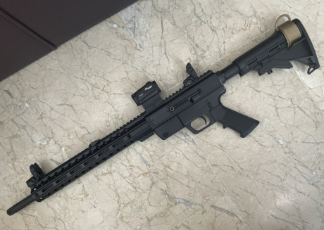 Retomo venta rifle



 Rifle/Carabina JRC calibre 9mm M Lock parebellum, único propietario, comprada nueva 00