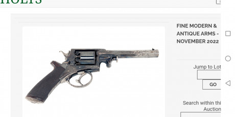 La primera reproduccion del Revolver Adams estara disponible en muy poco tiempo.

Un revolver  fabricado 70