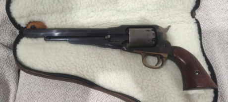 Se venden dos armas de avancarga un Remington 1858 uberti hege cal 44 8 pulgadas con chimeneas de berilio 02