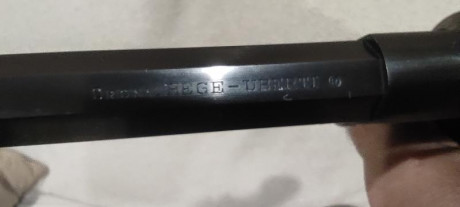 Se venden dos armas de avancarga un Remington 1858 uberti hege cal 44 8 pulgadas con chimeneas de berilio 01