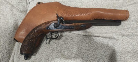 Se venden dos armas de avancarga un Remington 1858 uberti hege cal 44 8 pulgadas con chimeneas de berilio 00