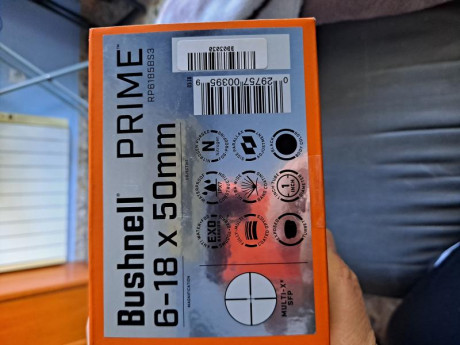 Visor Bushnell PRIME 6-18×50   270€  

Retícula MULTI-X SFP

Montado en un 222 6 meses

Y sacado al campo 02