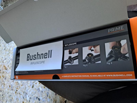 Visor Bushnell PRIME 6-18×50   270€  

Retícula MULTI-X SFP

Montado en un 222 6 meses

Y sacado al campo 12