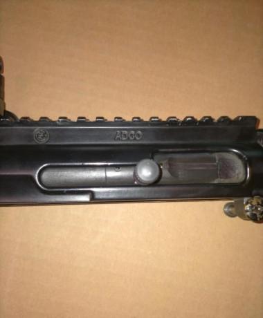 Hola,

Como digo en el anuncio, VENDO COLT AR-15 A2 cal .222 + kit conversión .22 ADCO.

El motivo de 10