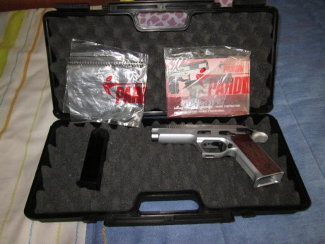 Hola.
Pongo a la venta pistola Pardini modelo GT9,tiene maletin original,manual de instruciones
sus dos 02
