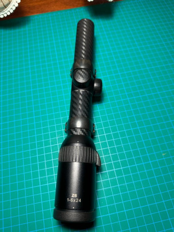 visor swarovski z6 de 1 /6 × 24 , sin reticula iluminada , bien cuidado , no cambios . 925eurs 00