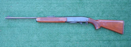 Hola a todos,
Pongo a la venta un rifle semiautomático Remington model 742 Woodmaster en calibre 30-06.
El 01