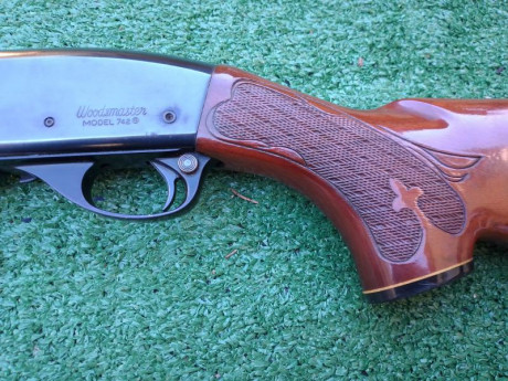 Hola a todos,
Pongo a la venta un rifle semiautomático Remington model 742 Woodmaster en calibre 30-06.
El 31