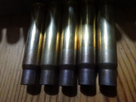Vendidas las 204 vainas Cineshot by RWS del calibre 8X57 JS, 1 tiro, pulidas en Tumbler, conservando el 01