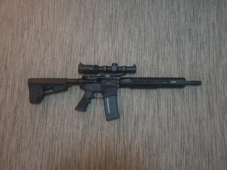 VENDIDO.

Vendo AR15 Luvo Arms  calibre 222rem. Comprado en Mayo 2022 en Armeria Fiol. Cañón 14,5 pulgadas. 20