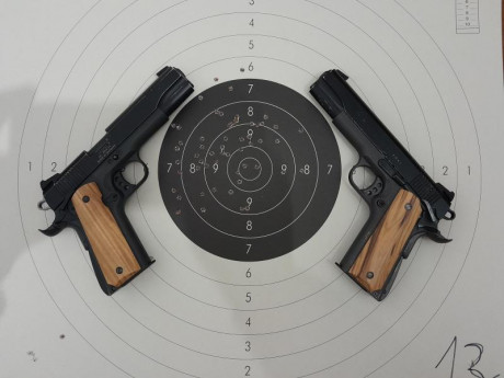 Se venden dos pistolas 1911 .22 de la marca GSG, fabricante alemán que hacía también las de la prestigiosa 80