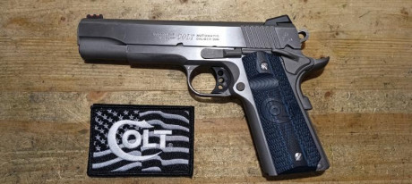 Hola, para hacer hueco en el armero vendo UNA de mis 1911, como no decido de cual desprenderme lo dejo 60
