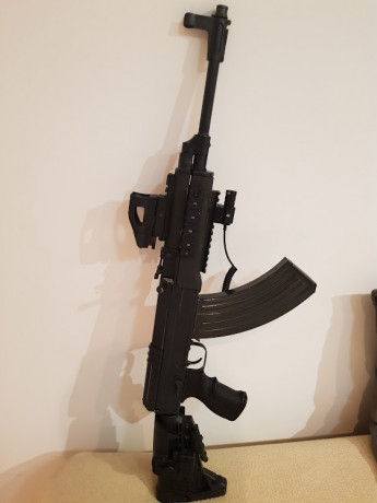 Kalashnikov.
CZ 858 tactical calibre 7,62X39 muy customizado
vendo 1,200 eur mas portes
Esta en Modrid 02