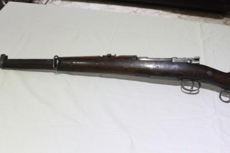 Vendo tercerola Mauser 7 mm. Madera por restaurar, lijar y darle el acabado que se quiera, aceite de linaza 21