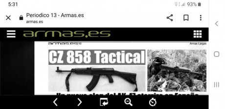 Kalashnikov.
CZ 858 tactical calibre 7,62X39 muy customizado
vendo 1,200 eur mas portes
Esta en Modrid 90