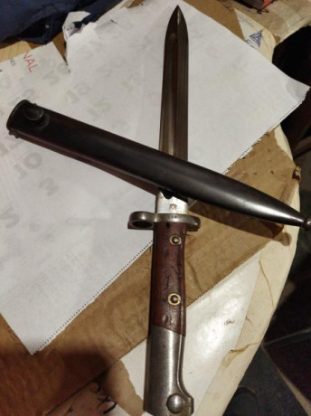Bayoneta mauser muy nueva 02