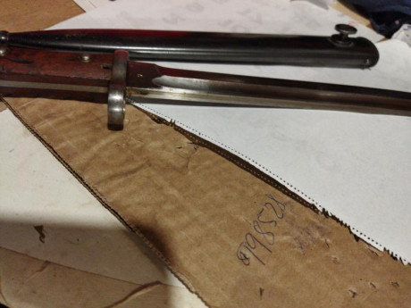 Bayoneta mauser muy nueva 01