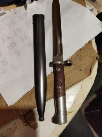 Bayoneta mauser muy nueva 00