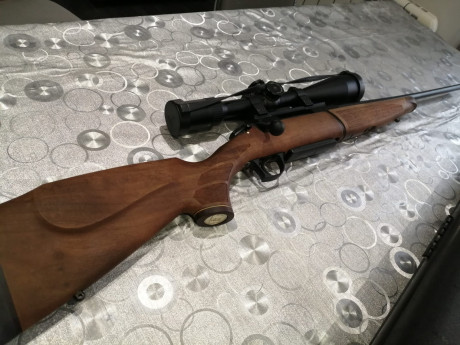 Hola a todos, por falta de uso vendo rifle + cañon adicional Bergara bx11.
El principal es del 308 és 11