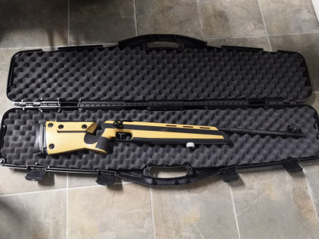 vendo carabina anschutz mod 1907 con Diopters+Tunel,  sin visor calibre 22 LR, 02