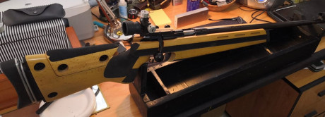 vendo carabina anschutz mod 1907 con Diopters+Tunel,  sin visor calibre 22 LR, 00