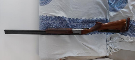 Pongo a la venta escopeta plato marca browning gti  trap con chokes  2 y 1 estrella fijos.p.culata regulable 01