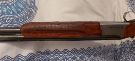 Pongo a la venta escopeta plato marca browning gti  trap con chokes  2 y 1 estrella fijos.p.culata regulable 12