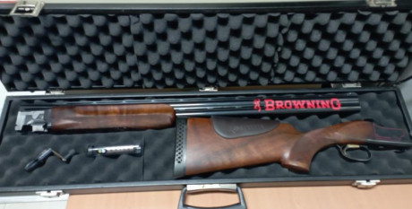 Vendo browning GTI:
- 75 de caño.
- ánimas de 18.5 y 18.5.
- tres chokes serie 1 y su llave ( 6, 7 y 10 00