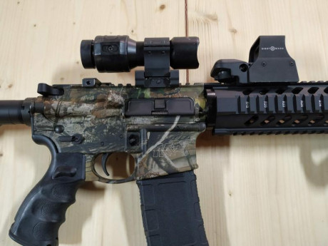 A la venta Smith&Wesson MP15, cañón de 16" y paso 1:7,5". Así como todos los complementos 00
