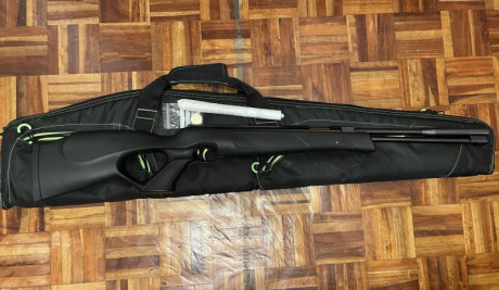 Incluye funda y recambios  muelle 16 j sello y junta cañon! 350€ sin la funda 330€! Cambio por iphone 00
