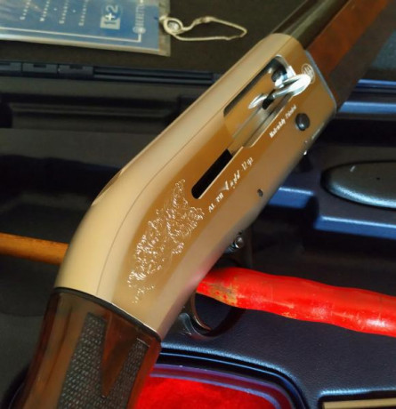 Beretta Al 391 Ligth, calibre 12/76 , cañón de 66 cm, maletín, accesorios, y  cinco choques del * al *****. 01