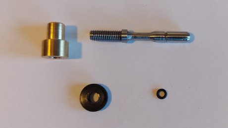 Buenos días. 

Para la Kral Puncher NP-01, he fabricado esta válvula en materiales resistentes y con la 00
