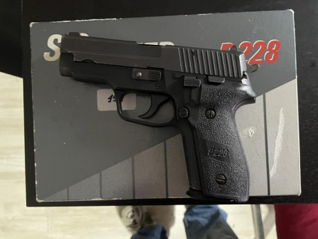 Vendo Sig Sauer P228 en 9mm Parabellum , guiada con la B , arma utilizada para defensa, nunca usada en 01