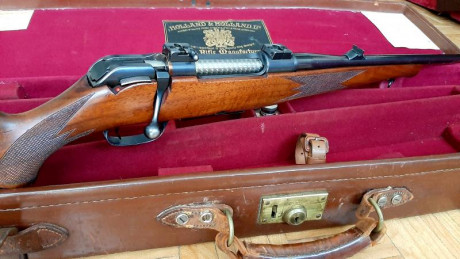 Rifle de cerrojo marca Krico, calibre 3006, en perfecto estado, se incluyen bases apel, muy ligero y fiable, 01