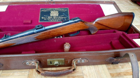 Rifle de cerrojo marca Krico, calibre 3006, en perfecto estado, se incluyen bases apel, muy ligero y fiable, 00