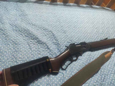 Muy buenas señores.
Pongo a la venta mi Marlin 444ss con micro estriado.
El rifle está en perfecto estado 00