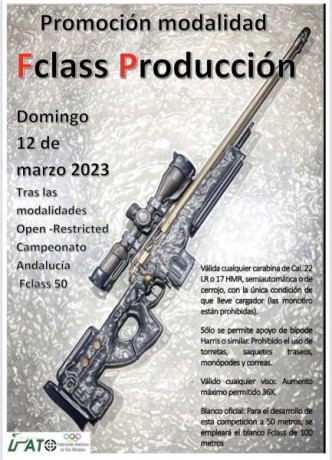 Buenas tardes.

En todos los campeonatos de Fclass rimfire que se celebran, se compite en dos modalidades; 20