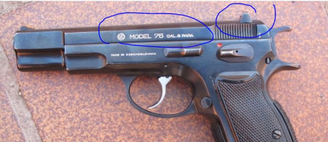 Buenas

estaba buscando el alza fija para una CZ-75 (no la 75B) y aquella piecería que pueda tenerse (retén 00