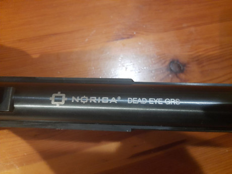 Muy a mi pesar vendo esta Norica Dead Eye GRS en 4.5mm. No ha tirado ni 100 tiros, como podéis ver esta 01