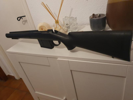 Vendo culata original HS precision de un remington 700 police 338 lapua magnum , es válida para los remington 01