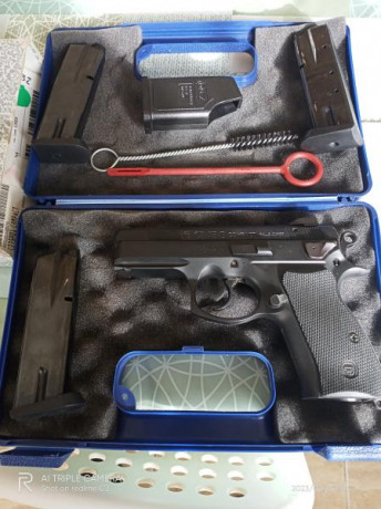 -- VENDIDA --
CZ 75 D Compact 9mm pb
Comprada Nueva en Armeria,Unico Propietario, 3 cargadores.
Apenas 02
