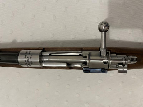 Vendo Mauser k98 centenario. cal 8x57
En 1998 coincidiendo con el centenario del mauser k98 , Mauser fabrico 00