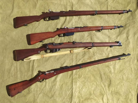 Saludos
Por no usar, vendo los historicos que me quedan.

-Steyr M1895 8x56R fusil y carabina.
El fusil 01