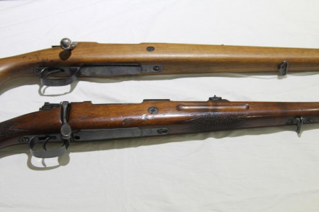 Vendo dos rifles Santa Barbara, uno modelo A, y otro C75, en calibre 308 winchester. Precio 800 euros 10