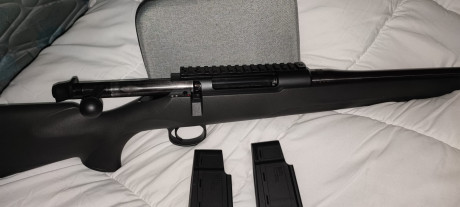Cuelgo un Rifle de un Amigo que no está en esta Web.
Maúser M18 en 308 Win, está en perfecto estado 
550 01
