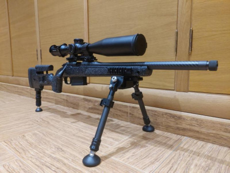 Se vende carabina bergara b14R carbon 22lr en estado impecable a tirado caja y media de balas,lleva incorporado 00