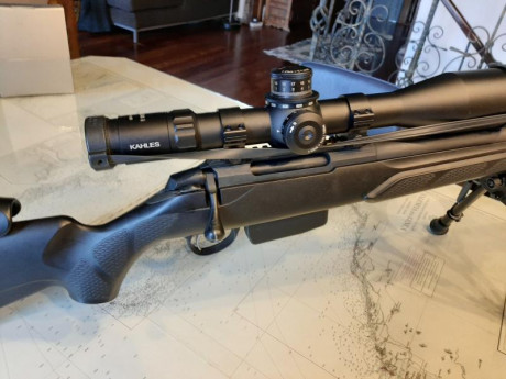 Vendo tikka tactical 308w
Freno de boca
Cañon 51cm
1000e
Kahles k624i con anillas leupold mark 4
1800
Conjunto 01