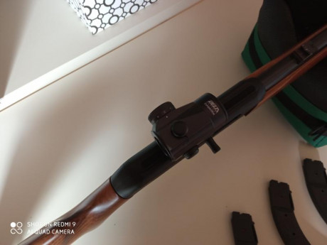 Buenos días, vendo mi carabina CZ 512 en calibre 22lr, está casi a estrenar. La entrego con 4 cargadores 00