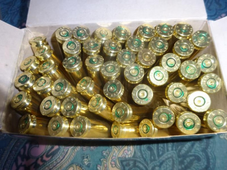 Muy buenas.
Vendidas 150 vainas del calibre .308W Magtech marcadas CBC, 1 tiro, pulidas en Tumbler y en 01