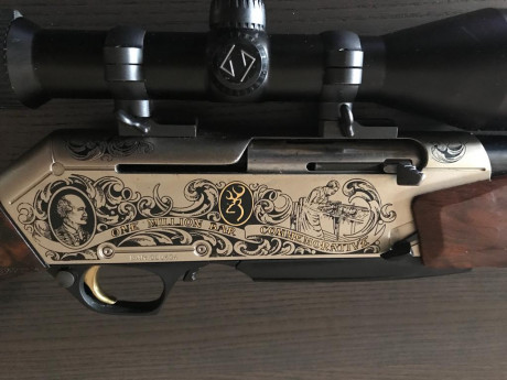 Buenas noches, un amigo mío me ha dicho que le ponga  otra vez en venta su rifle browning long track edición 02